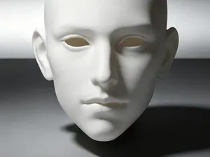 真人比例头