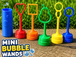 Mini Bubble Blower Tube & Wand for Kids