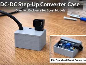 DC-DC Step-Up Converter Compact  Case / Enclosure
