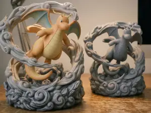 Dragonite Storm Ascending Diorama