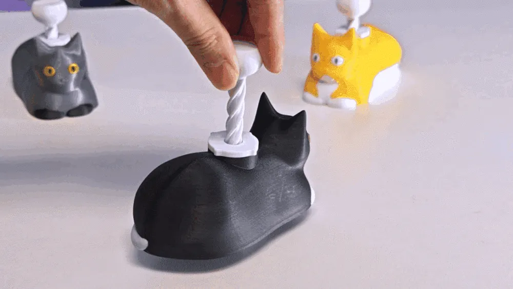 Spinning Catloaf OIIA CAT 