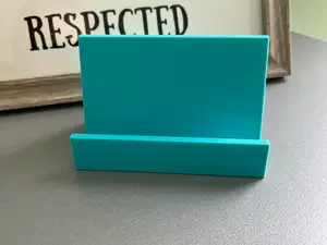 Minimalist A-Frame Business Card Stand