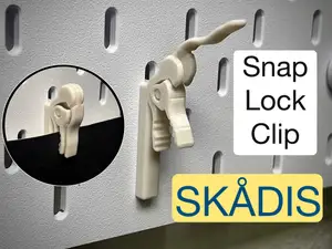 SKÅDIS Snap-Lock Clip