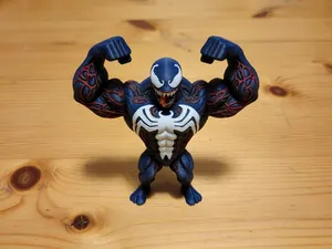Venom Figure Flexing Arms