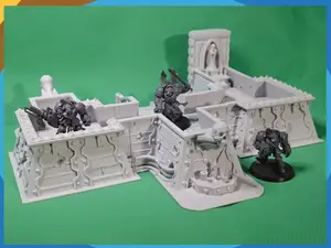 Oldhammer Imperial  Bunker Set B, Modular Terrain