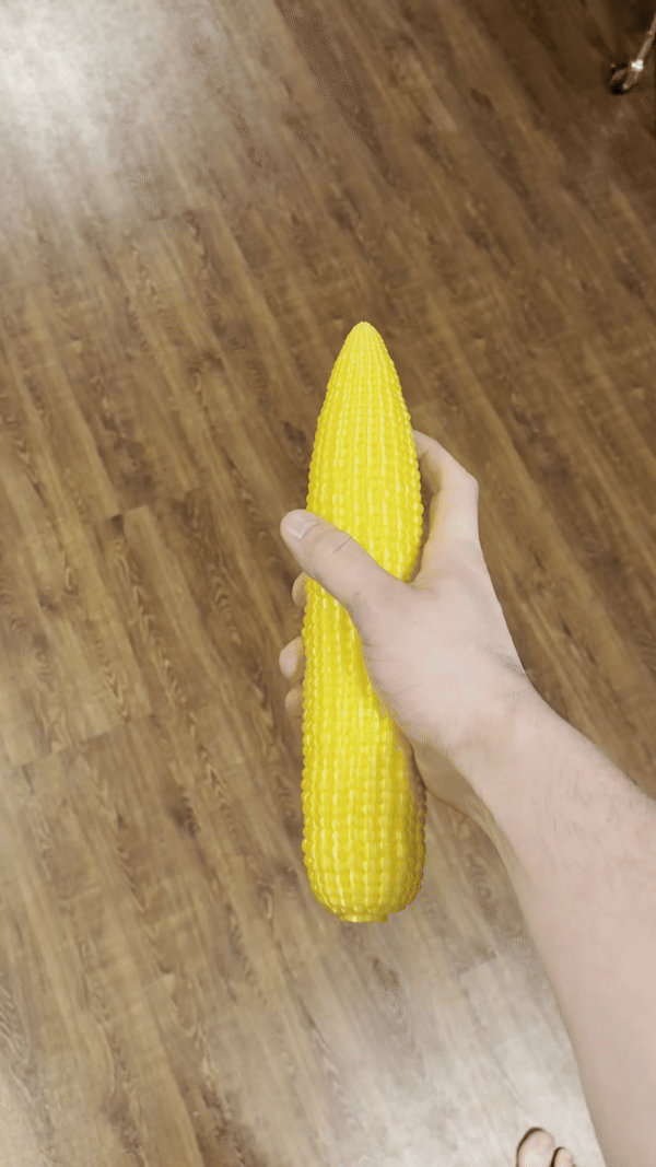 Sword on the Cob - The Retractable Corn Saber
