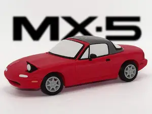 Mazda MX-5 NA w/ Steering Wheel 1:19 Scale