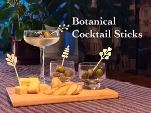 Botanical Cocktail & Charcuterie Sticks