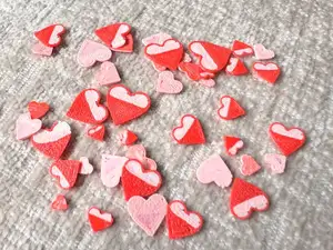 Little Mini Heart Findings scrapbooking nail art