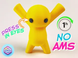 Wobbly Life Character – Excited Happy Fidget Toy