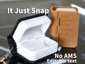 SnapBook – Pocket Fidget Box