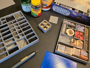 Customizable, modular screw/small item organize