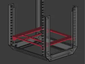 Lab Rax : mATX Motherboard Mount