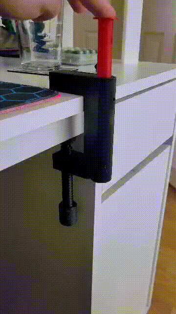 G-Clamp deeper strong BIG with a tripod mount