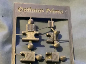 Optimus prime parts