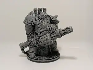 supportless marines: heavy gunner