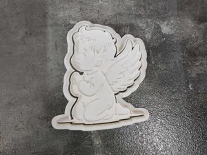 Praying angel cutter