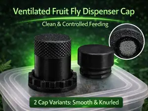 Ventilated Fruit Fly Dispenser Cap