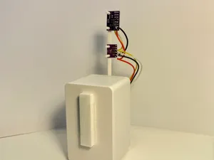 Vindriktning sensor holder