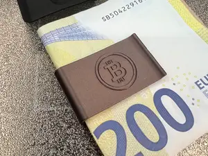 Geldklammer Bitcoin, XRP, No Name