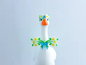 Flower Crown Desk Goose Gear