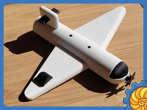 my drone plane - 6yo's First 3D Drawings