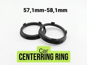 57.1-58.1, Hub Centric, Centerring Ring