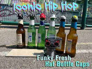 Hip Hop Hat Bottle Caps – Funky Fresh Fly Edition