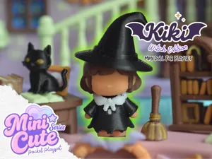 Kiki DOLL witch edition - Collectible for playset