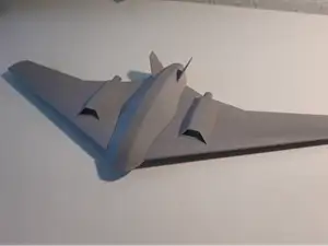 Drone in blended wing design 04