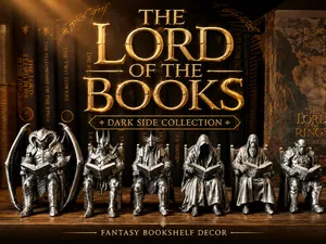 The Lord of the Books – Dark Side Reading Figures