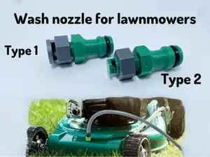 Wash Nozzle For Lawnmower