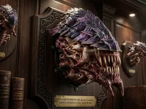 Tyranid helmet "40000k"