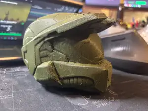 Master Chief helmet towing hook cap
