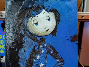 Coraline Fan Art Hueforge