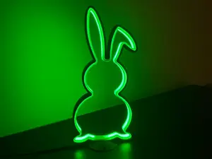 Easter Banny Silhouette LIGHT
