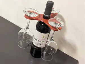 Wine Glass Hanger | Options for 2, 3, 4 glasses