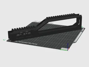 bf qbz95-1 longbow handle with mlok&20mm rail