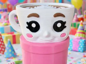 Vaso Milkshake Ballerina Capuchina Brainrot meme