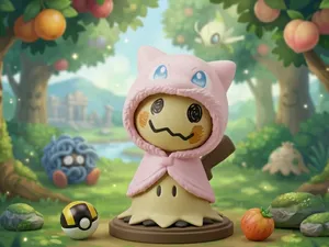 mimikyu poncho mew