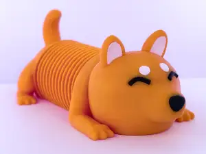 Spring Shiba Inu Dog