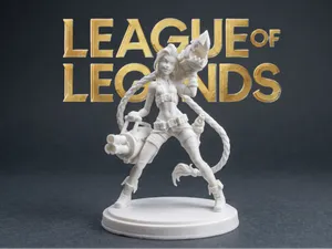 Jinx – League of Legends 3D Model