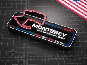 Race Track collectables / "LAGUNA SECA"