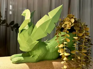 Leafeon Pokemon Planter V1