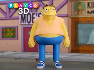 Barney from the Simpsons Multi-Part