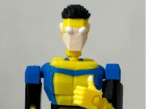 yellow and blue suit Mark titan / dummy 13 2.0!