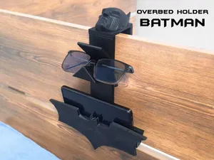 Batman Overbed Phone & Glasses Holder, No Support