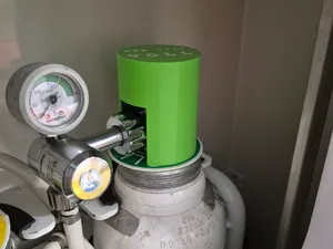 Sauerstoffflasche Abdeckung RTW