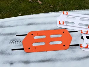 Fast foil mast mounting plate V2