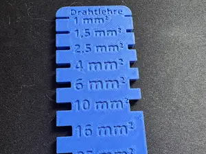 Draht/Kabellehre und Schraubenlehre